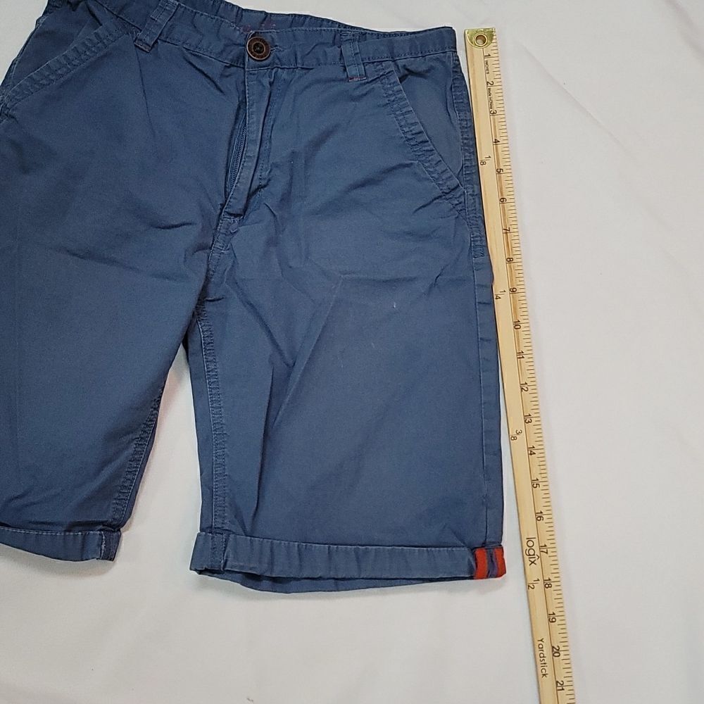Boys Nine Threads Blue Shorts - Picture 4 of 10